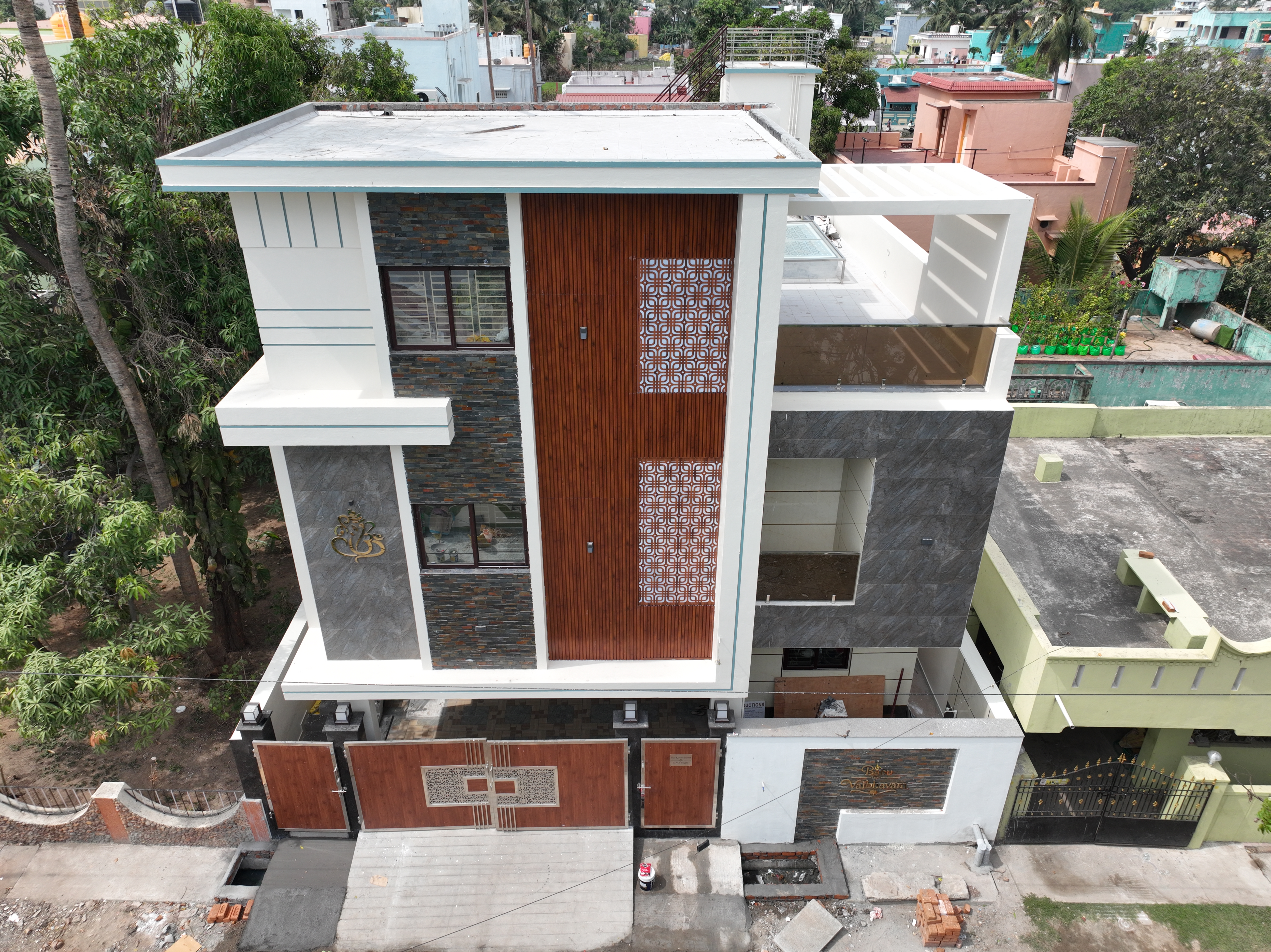 Modern Building Construction Project in Kolathur, Chennai
